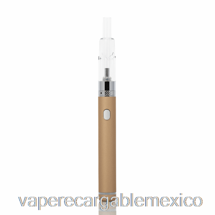 Vape Recargable Boulder Aspen Slim Pen Champán Dorado